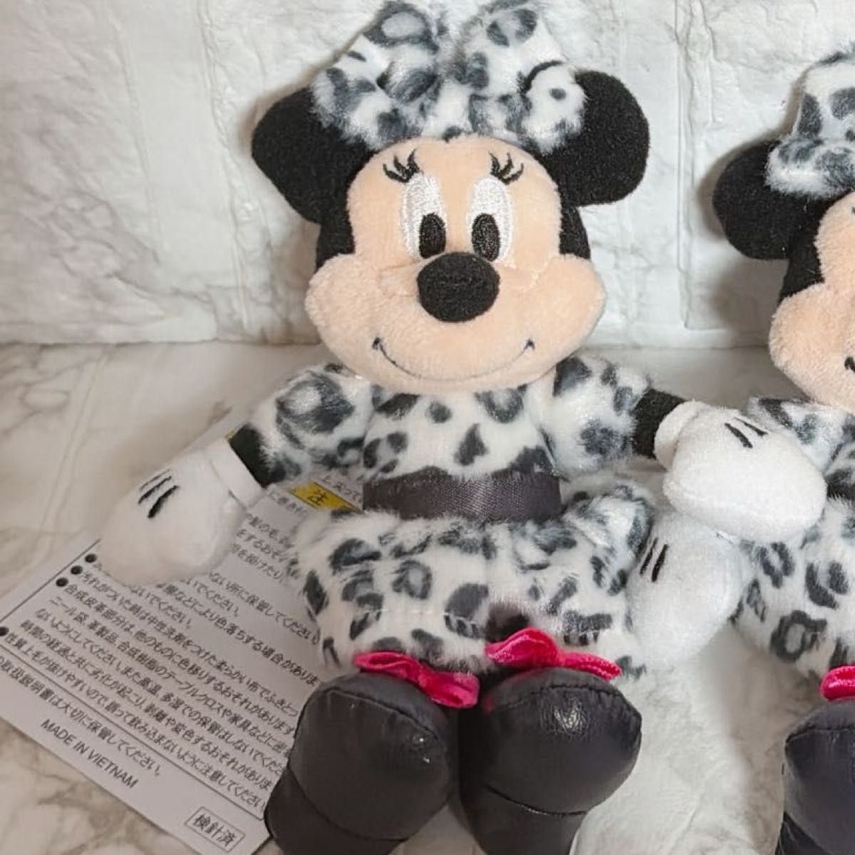 ディズニー ミニー ヒョウ柄 レオパード ぬいぐるみチャーム｜Yahoo