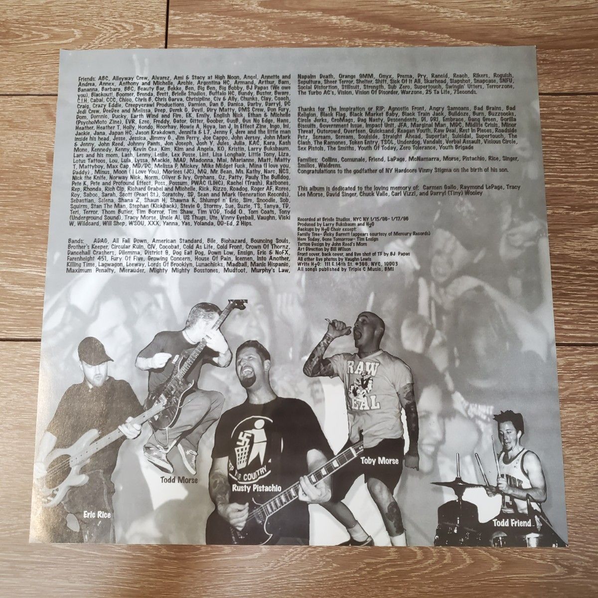 H2O ハードコア LP アナログレコード レコード｜Yahoo!フリマ（旧