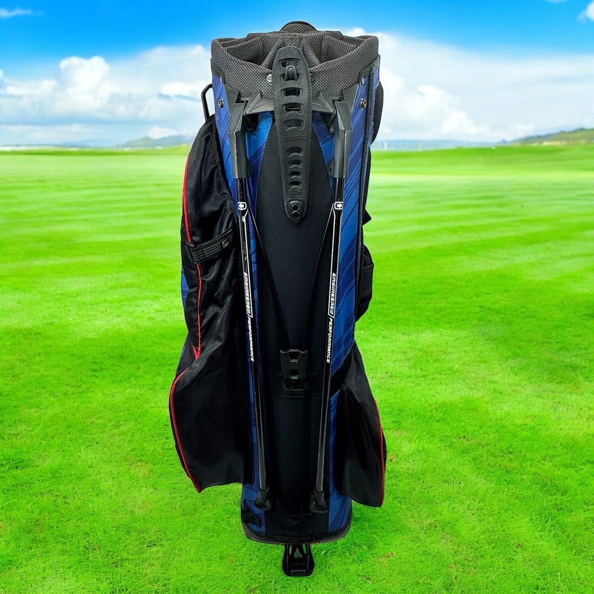 OGIO GROM グロム スタンド式 キャディバッグ 14分割 ブルー オジオ