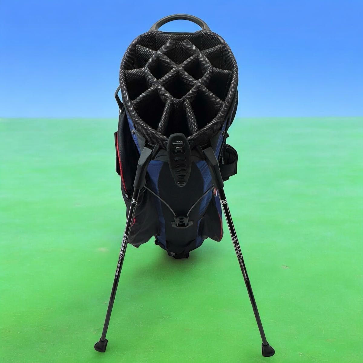 OGIO GROM グロム スタンド式 キャディバッグ 14分割 ブルー オジオ