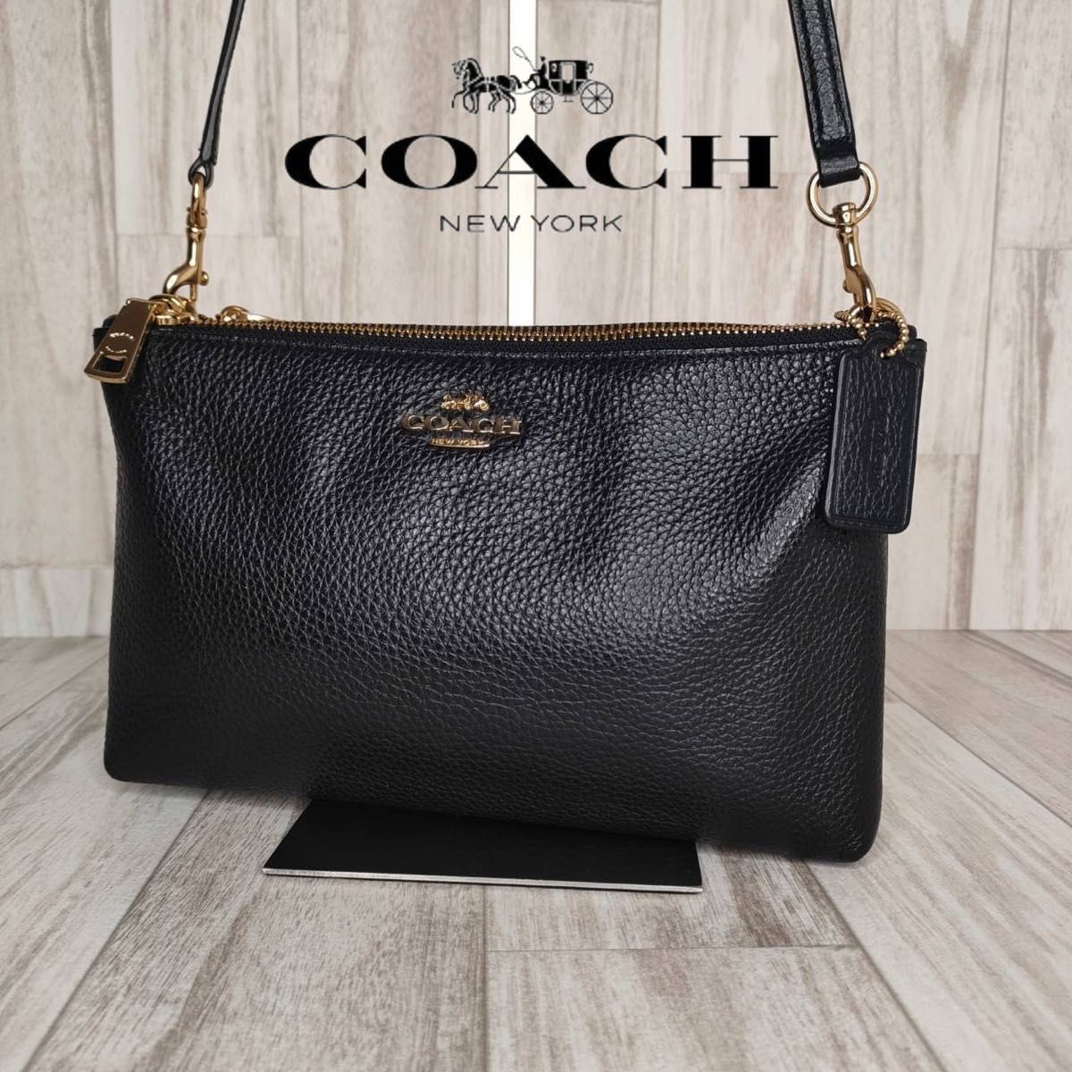COACH コーチ レザー ショルダーバッグ 50｜Yahoo!フリマ（旧PayPay