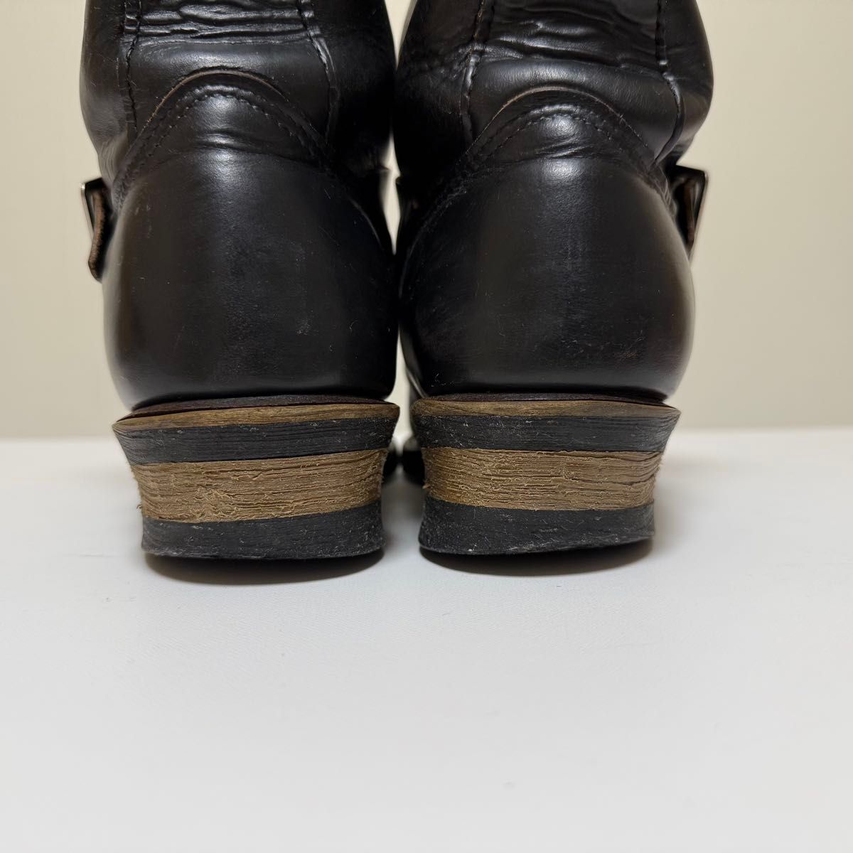 PT91】レッドウィング エンジニアブーツ 茶芯 9D 27cm スチールトゥ