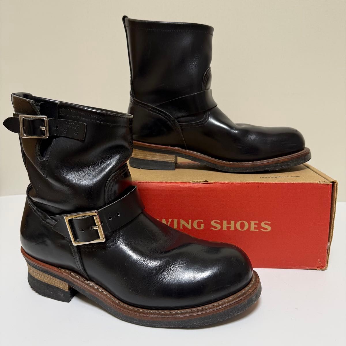 レッドウィング 2976 ショート エンジニアブーツ 26 5cm 箱付 ショート
