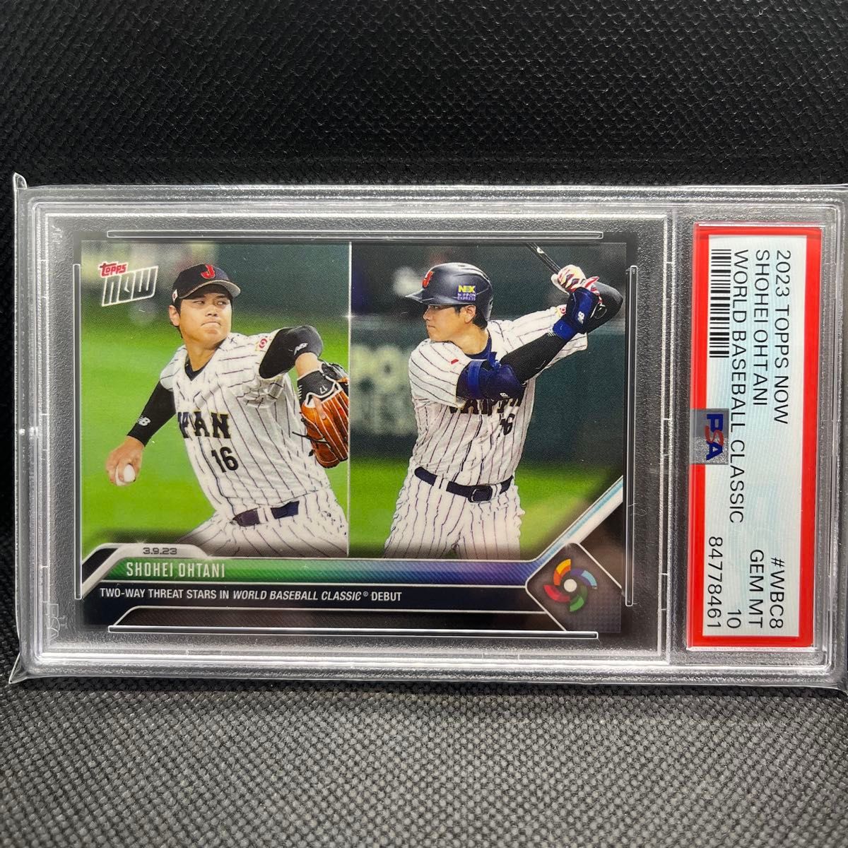 2023 Topps Now 大谷翔平 WBC 二刀流 PSA10 GEM MT｜Yahoo!フリマ（旧