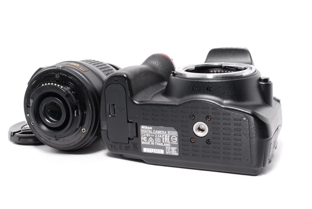 ショット数少なめ Nikon D3300 一眼レフカメラ Flash Air付き｜Yahoo