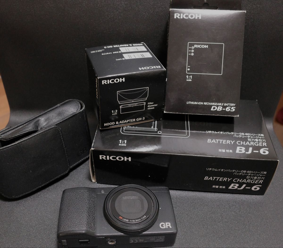 RICOH GR コンパクトデジタルカメラ 本体 初代 APS-C GR1 バッテリー