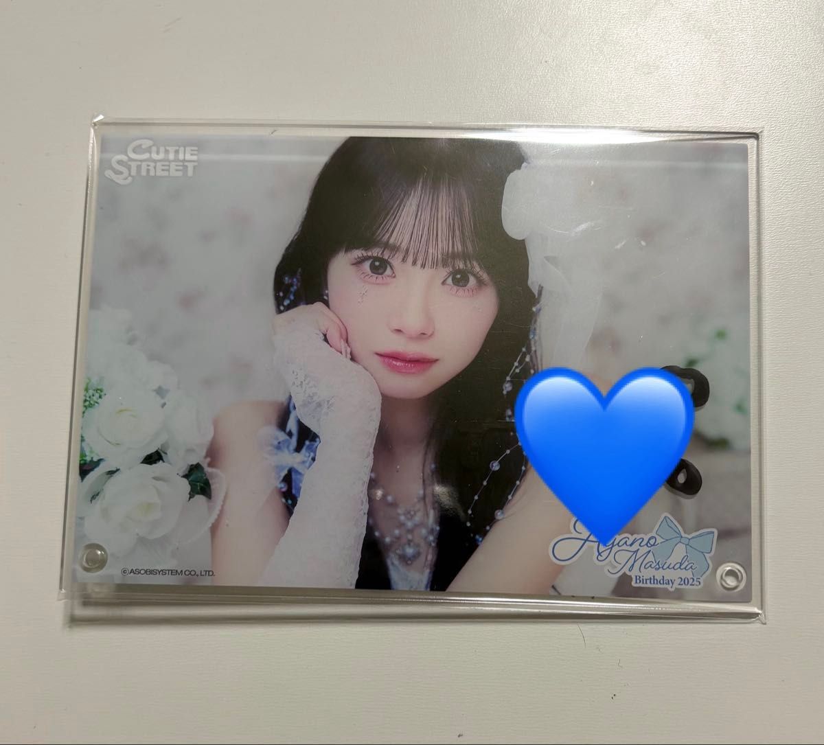 CUTIE STREET きゅーすと 増田彩乃 すきくじ サイン入りアクリルパネル