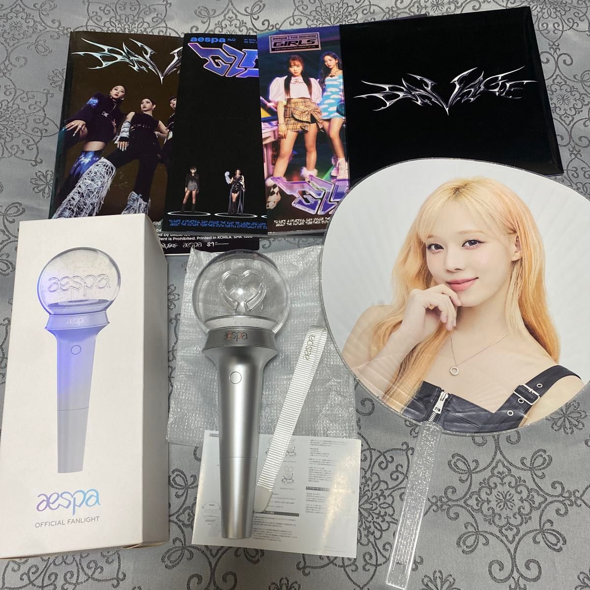 aespa ペンライト CD 団扇 セット｜Yahoo!フリマ（旧PayPayフリマ）