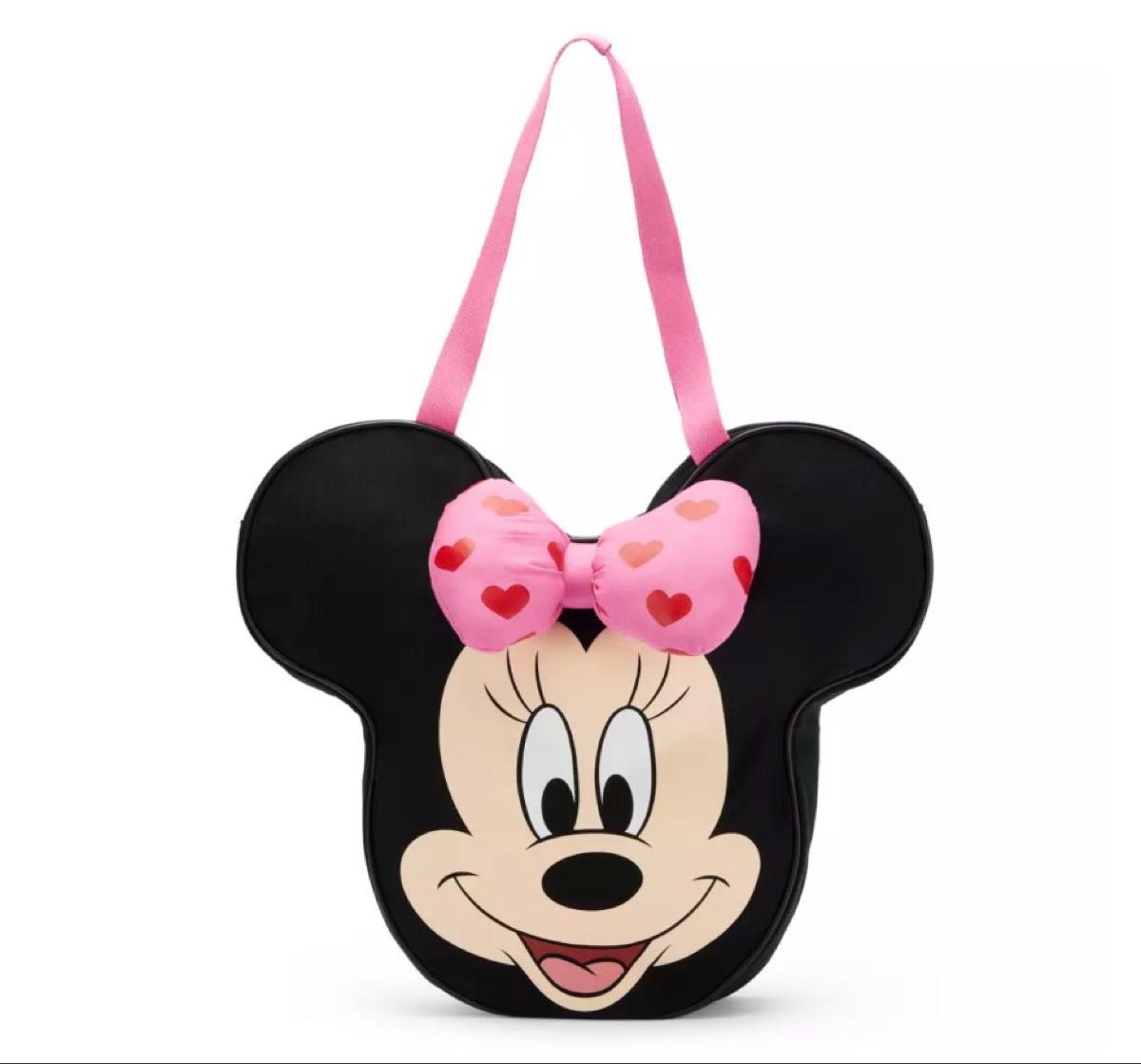 USディズニーストア ミニーマウスビッグフェイストートバッグ