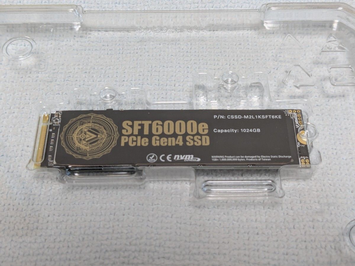 新品 最安値】CFD 1TB M 2 NVMe SSD SFT6000e (PCIe Gen4) ＋