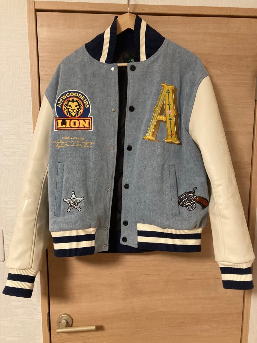 AFGK X 重盛さと美】 WESTERN VIRSITY JACKET A FEW GOOD KIDS
