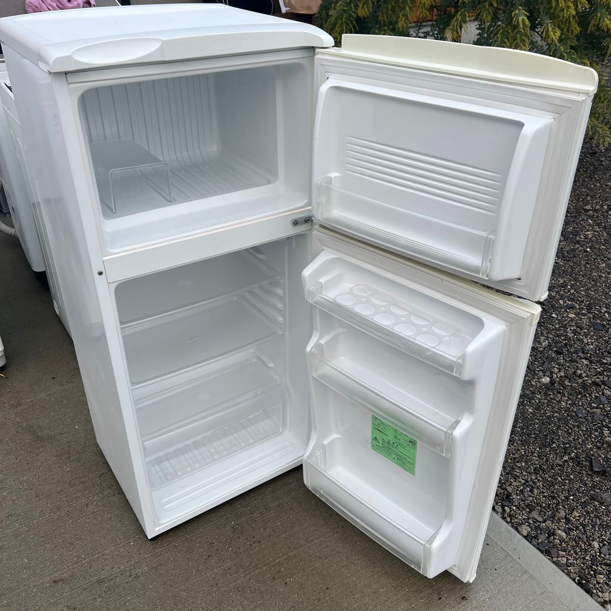 SANYO 2ドア 冷蔵庫 ホワイト SR-YM110｜Yahoo!フリマ（旧PayPayフリマ）