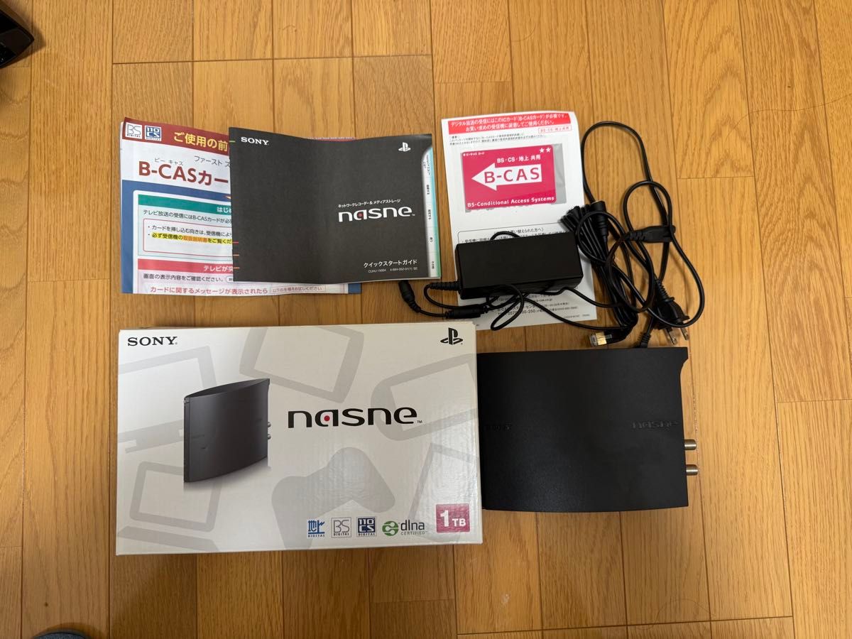 SONY nasne ナスネ 1TB CUHJ-15004 B-CASカード付｜Yahoo!フリマ（旧