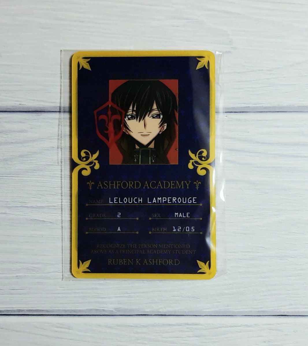 コードギアス 反逆のルルーシュ キャラポップストア 学生証カード