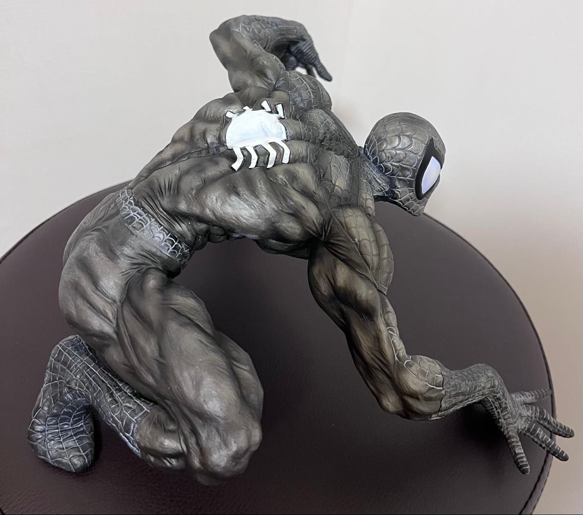 開封未展示品】ソフビナル スパイダーマン black suit ver ブラック