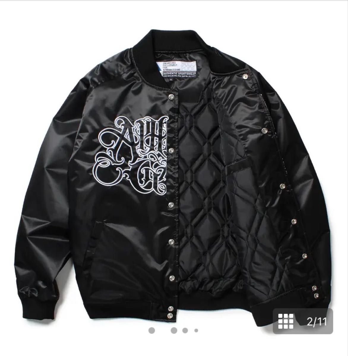 GAKKIN ガッキン 舐達麻 バッズプール ジャケット スタジャン MA1