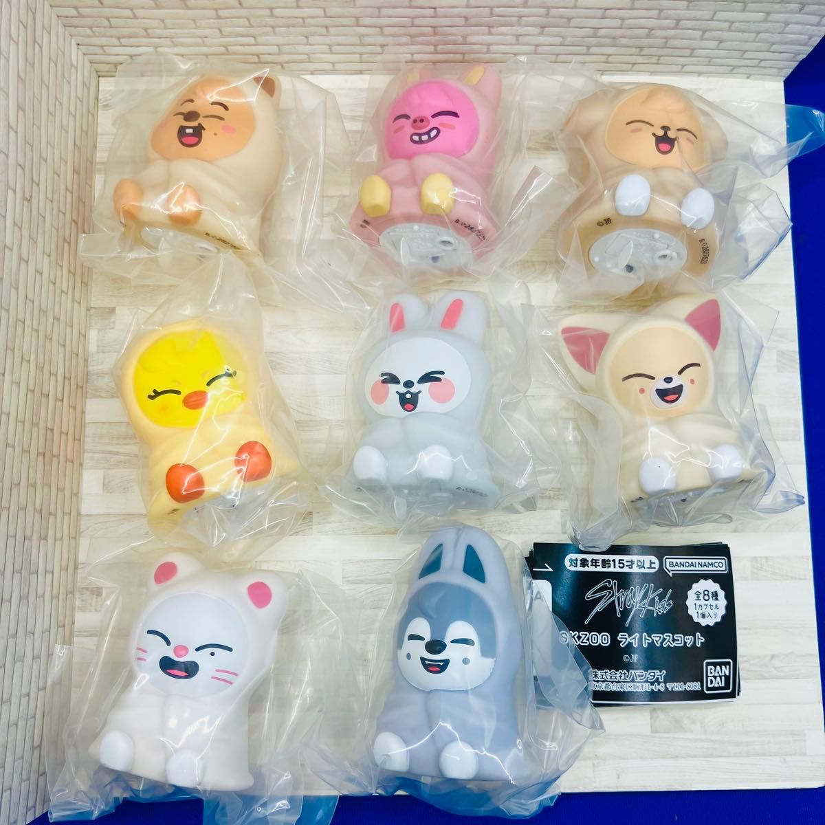 SKZOO ライトマスコット 全8種 コンプ ガチャ スキズ StrayKids｜Yahoo