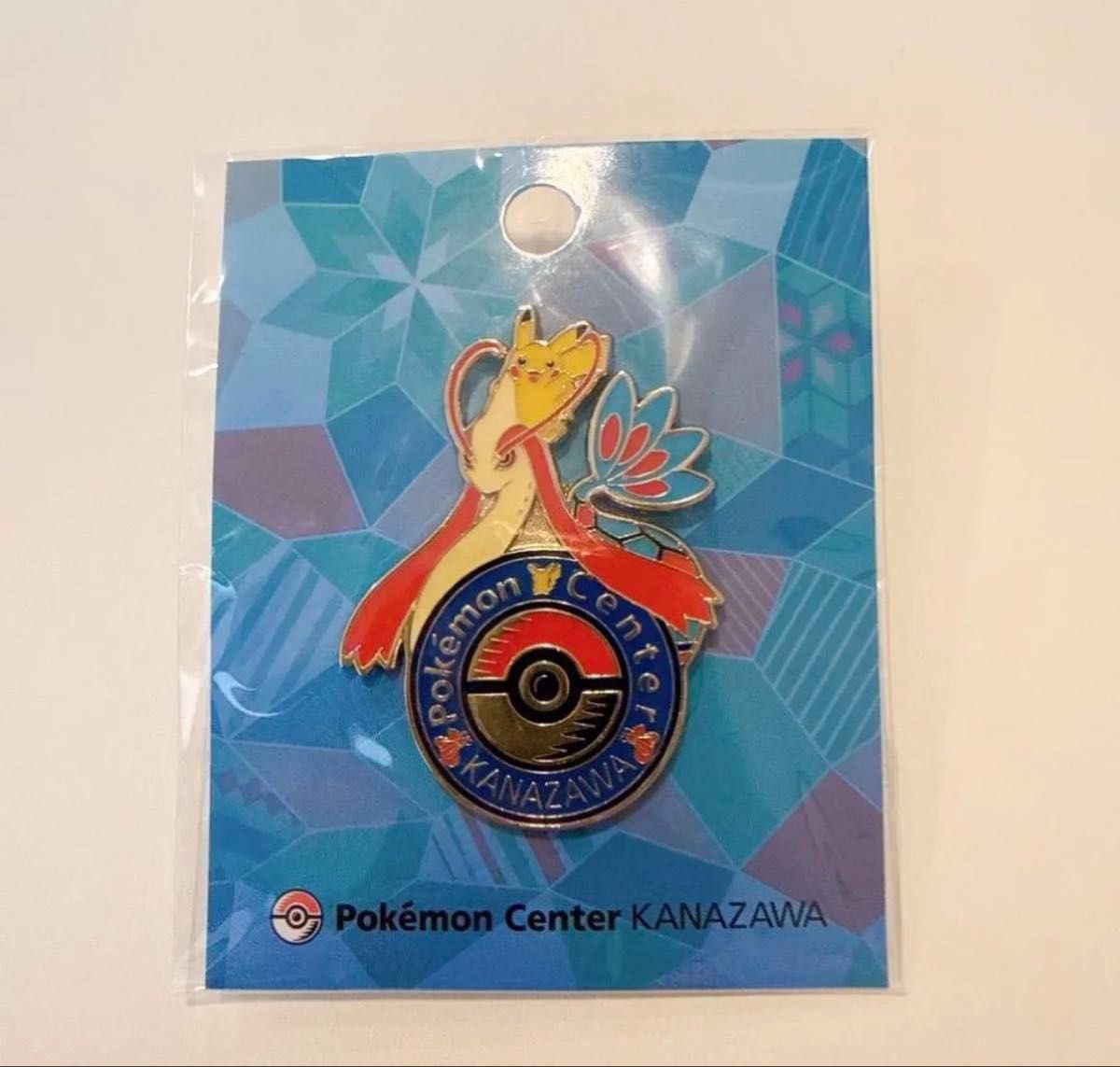 ロゴピンズ ピンバッジ ポケモンセンター ポケセン 金沢 ミロカロス 9