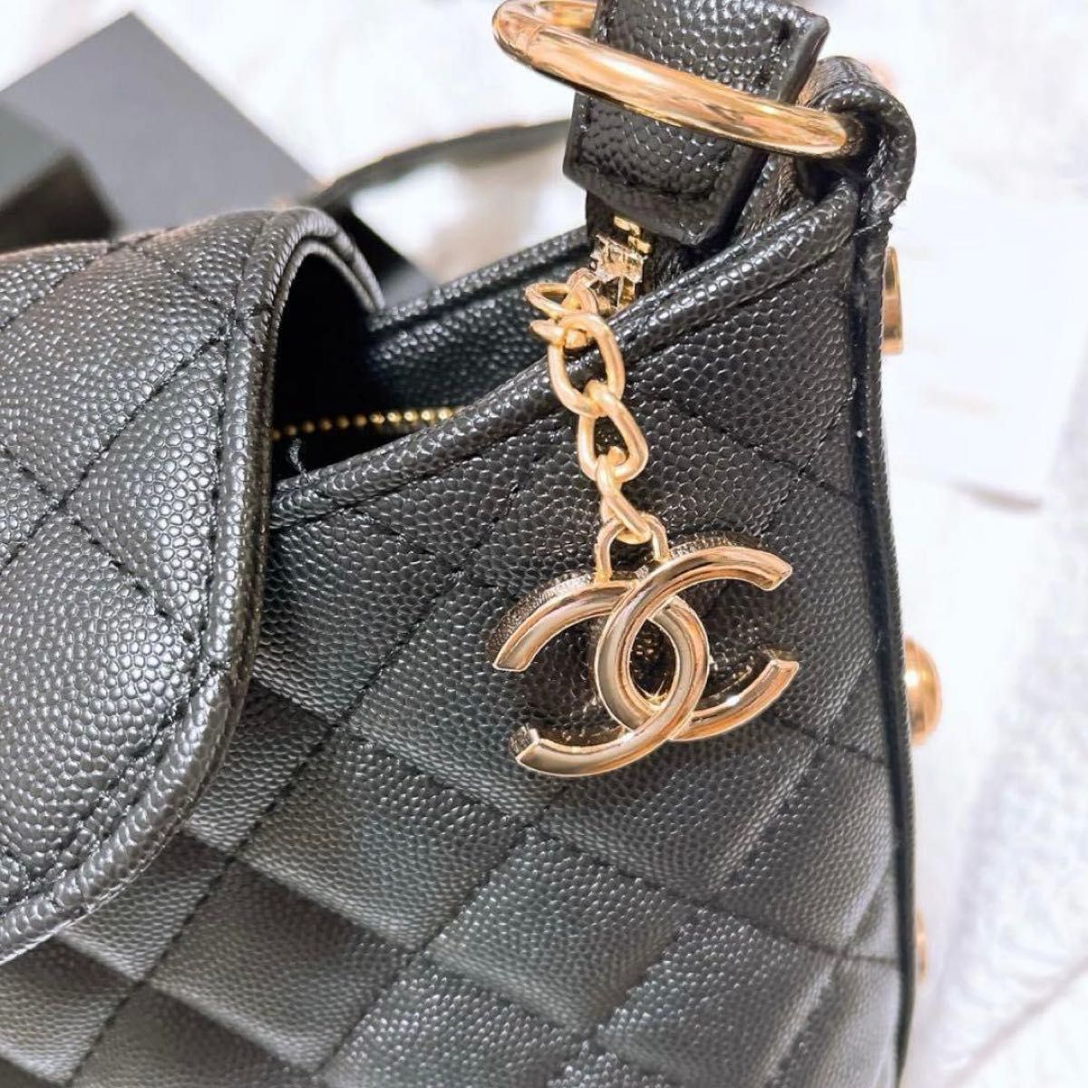 Chanelノベルティ ショルダーバッグ 2way ブラック｜Yahoo!フリマ（旧