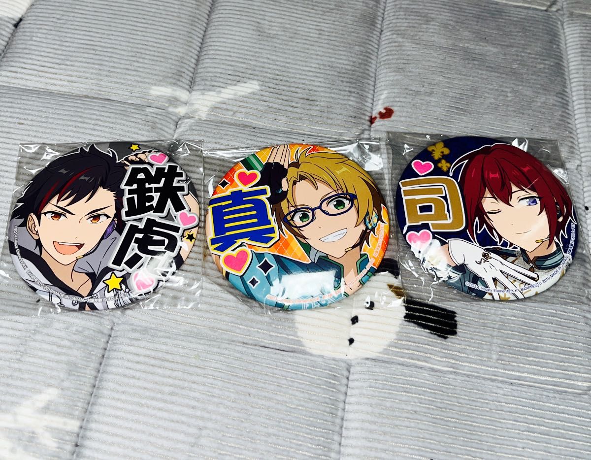 あんスタ 缶バッジ 朱桜司 遊木真 南雲鉄虎 3個セット｜Yahoo!フリマ