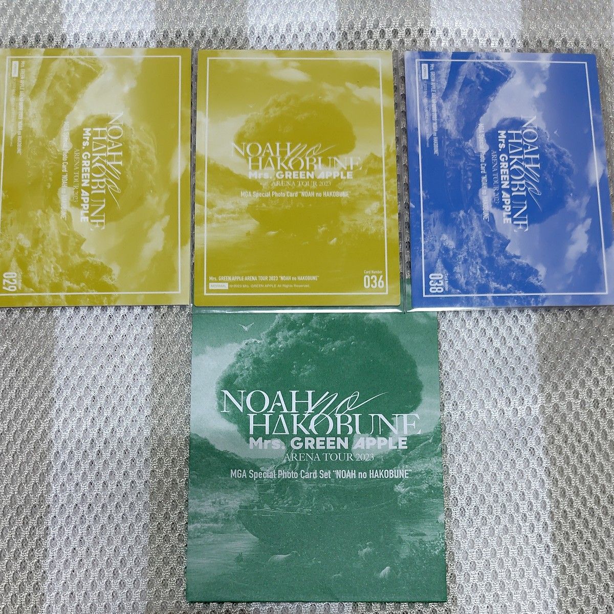 新品スリーブ入り Mrs GREEN APPLE NOAHnoHAKOBUNE フォトカード 若井