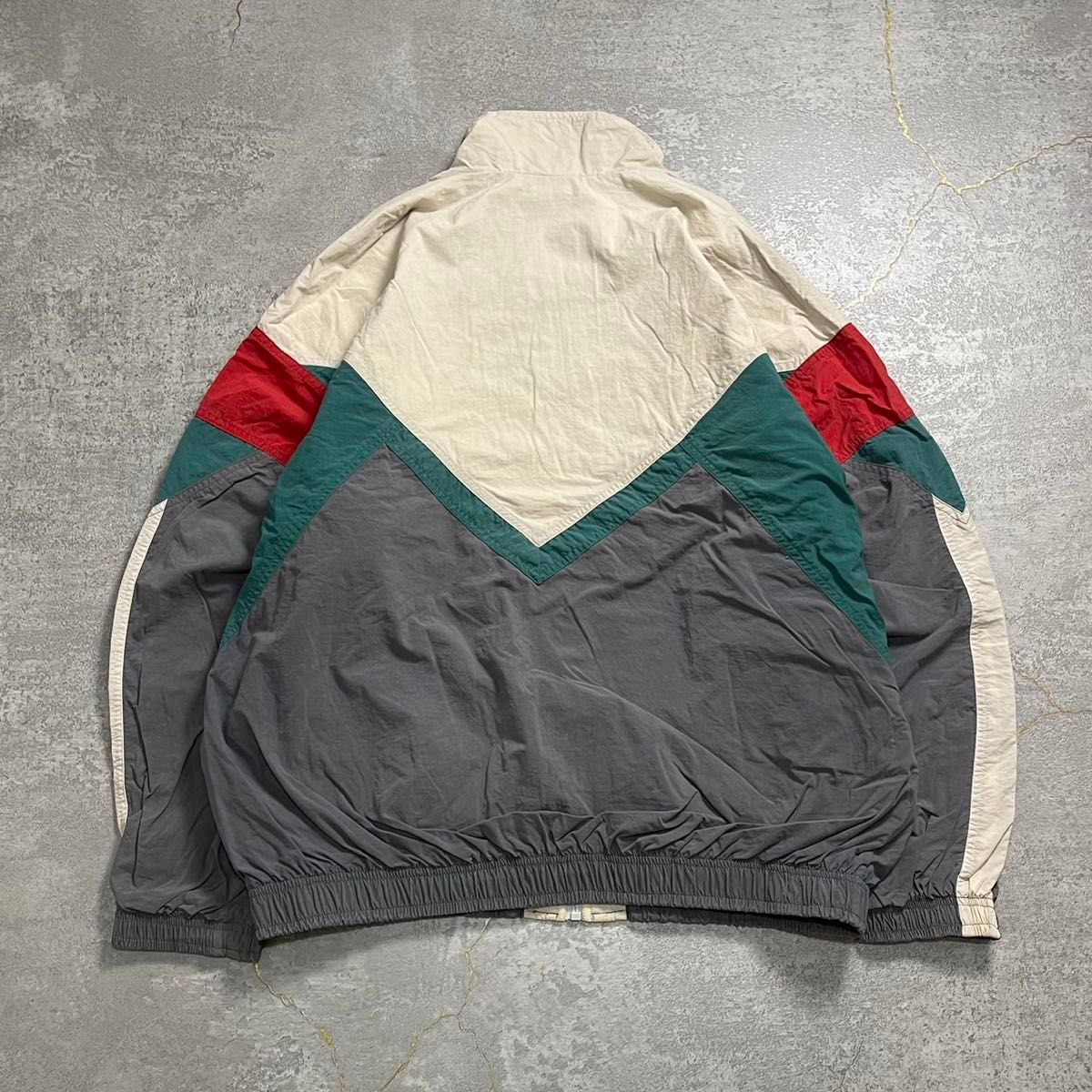 90sNIKEナイロントラックジャケットオールドナイキビンテージ古着L短丈