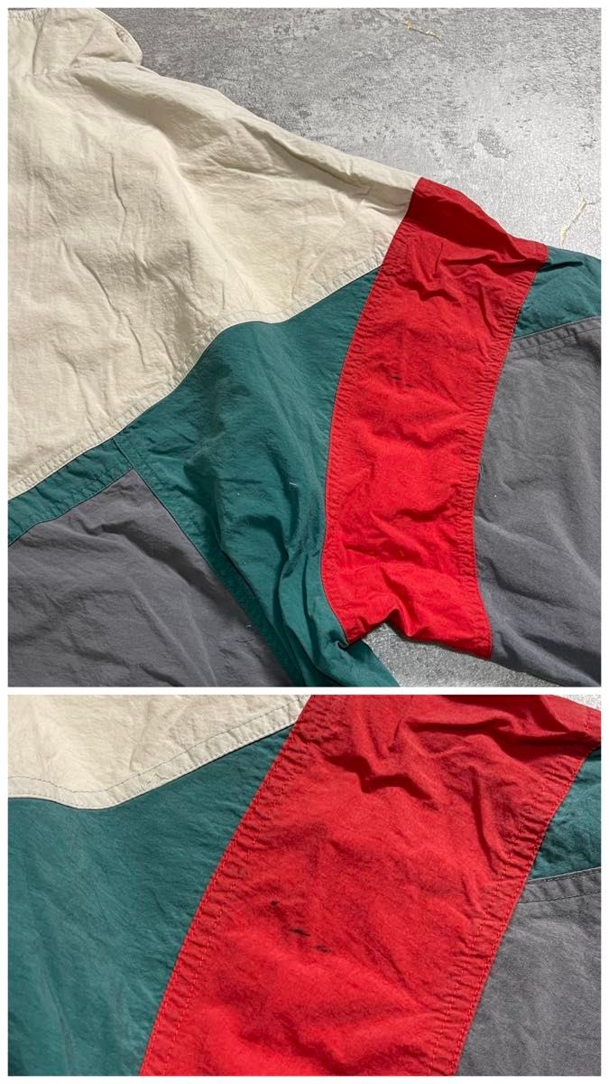 90sNIKEナイロントラックジャケットオールドナイキビンテージ古着L短丈