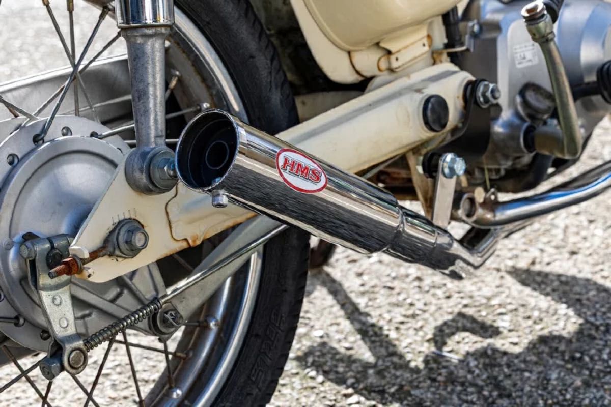 数量限定 HMS ラッドショット アップ マフラー ホンダ スーパーカブ50