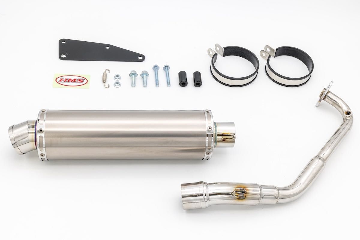 新商品 HMS製 MARK4 ソリッドチタン サイレンサー SPR内蔵 ホンダ