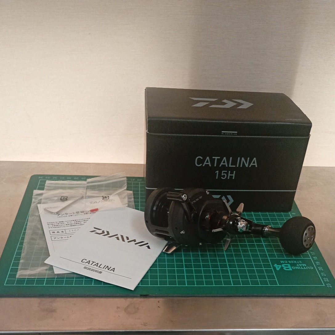 CATALINA 15H ベイトリール 中型 黒 ダイワ キャタリナ 15H (リール