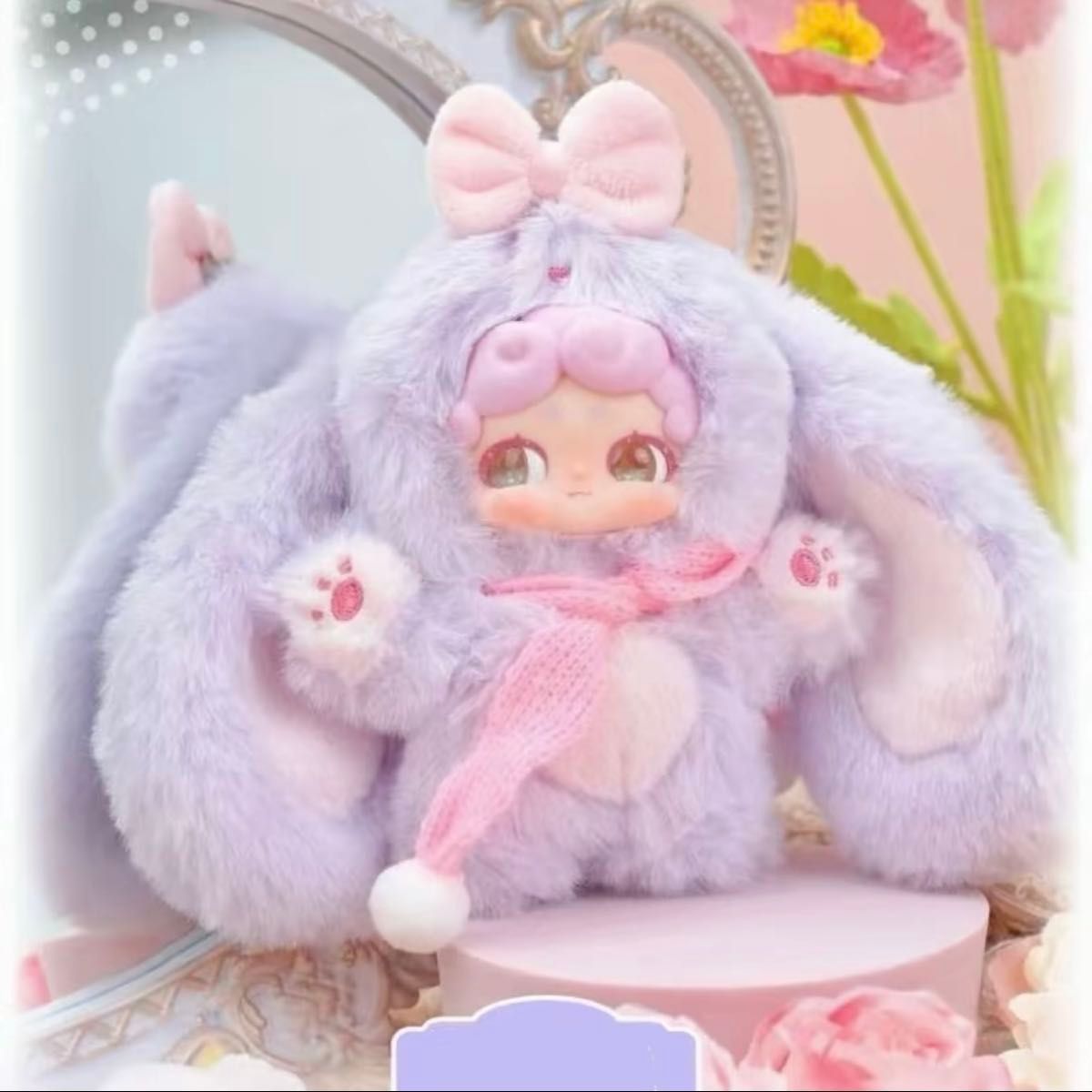 Lucky Deer Nai おやすみうさぎ 初代 ぬいぐるみ ペンダント うさぎ