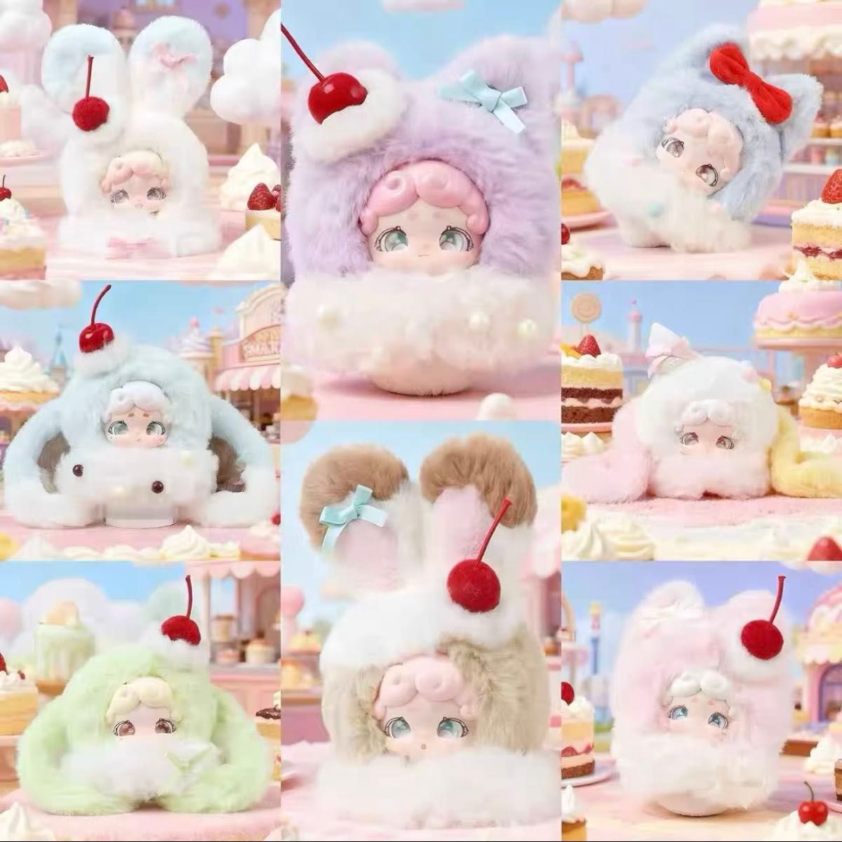 Lucky Deer Nai おやすみうさぎ ふ ふわふわアイス シリーズ オイル目