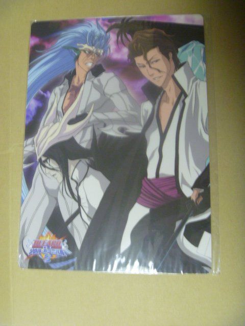 BLEACH 下敷き 藍染惣右介 グリムジョー・ジャガージャック ウルキオラ