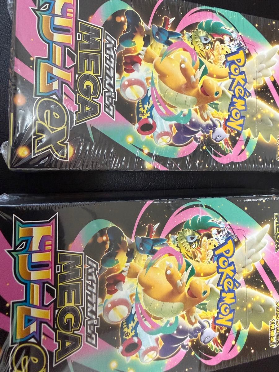 ポケモンカードゲーム MEGAドリームex 2BOX 新品未開封シュリンク付き