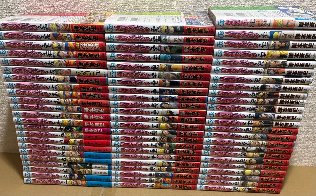 NRT99p】《初版多数帯多数》NARUTO-ナルト- コミック 全72巻完結全巻