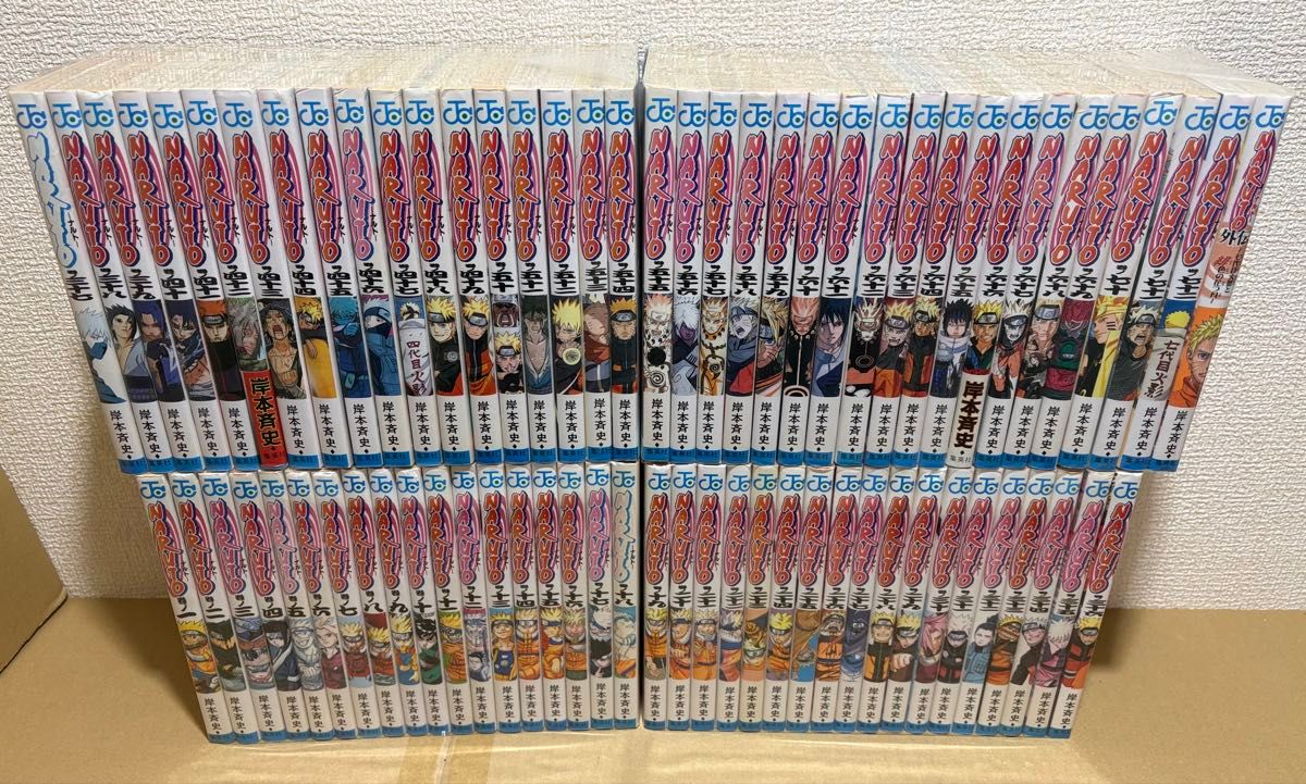 NRT39p】《難有り》NARUTO-ナルト- 全72巻完結全巻セット＋外伝巻