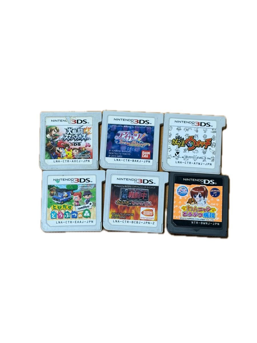 ニンテンドー3DS DS ソフトのみ まとめ売り 6本セット｜Yahoo!フリマ