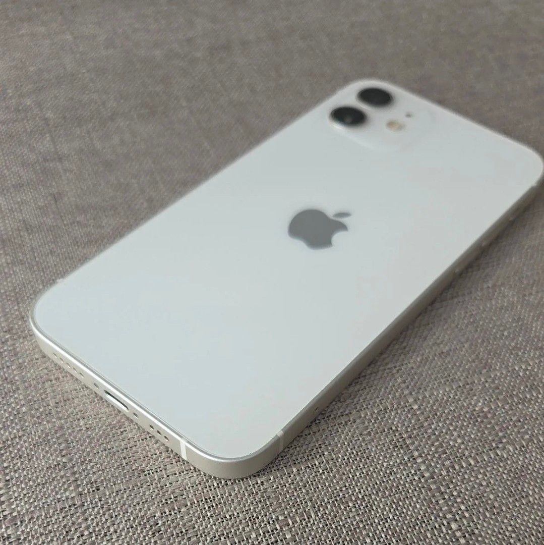 美品 iPhone 12 ホワイト 128GB バッテリー100％ SIMフリー｜Yahoo