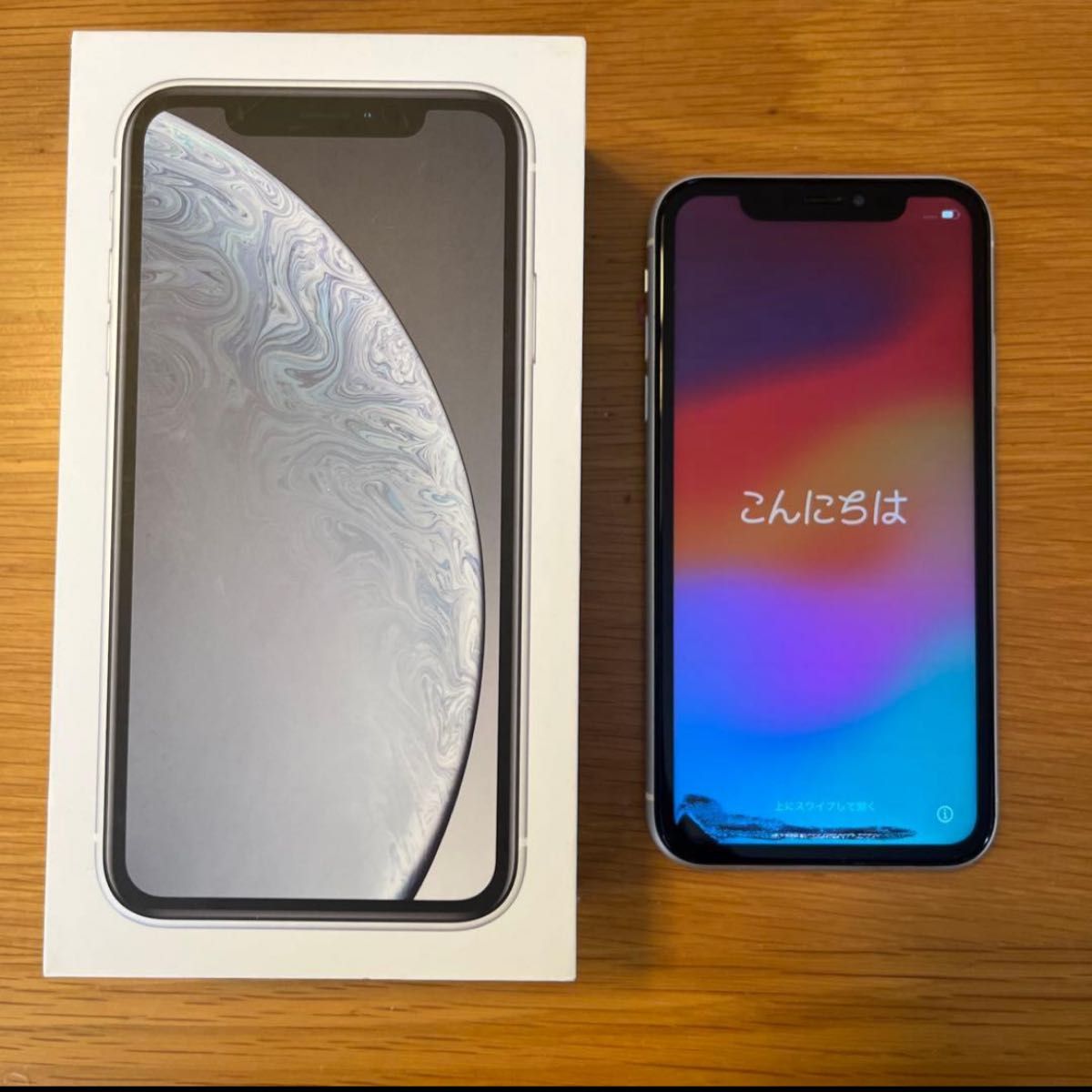 iPhone XR ホワイト 画面液晶漏れ ジャンク｜Yahoo!フリマ（旧PayPay