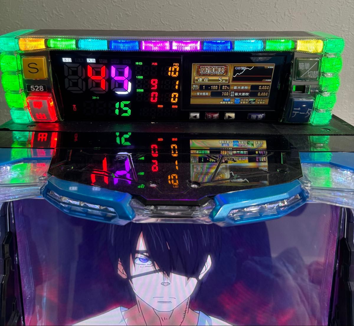 差枚数表示可能データカウンター付き L炎炎ノ消防隊jG スマスロ実機