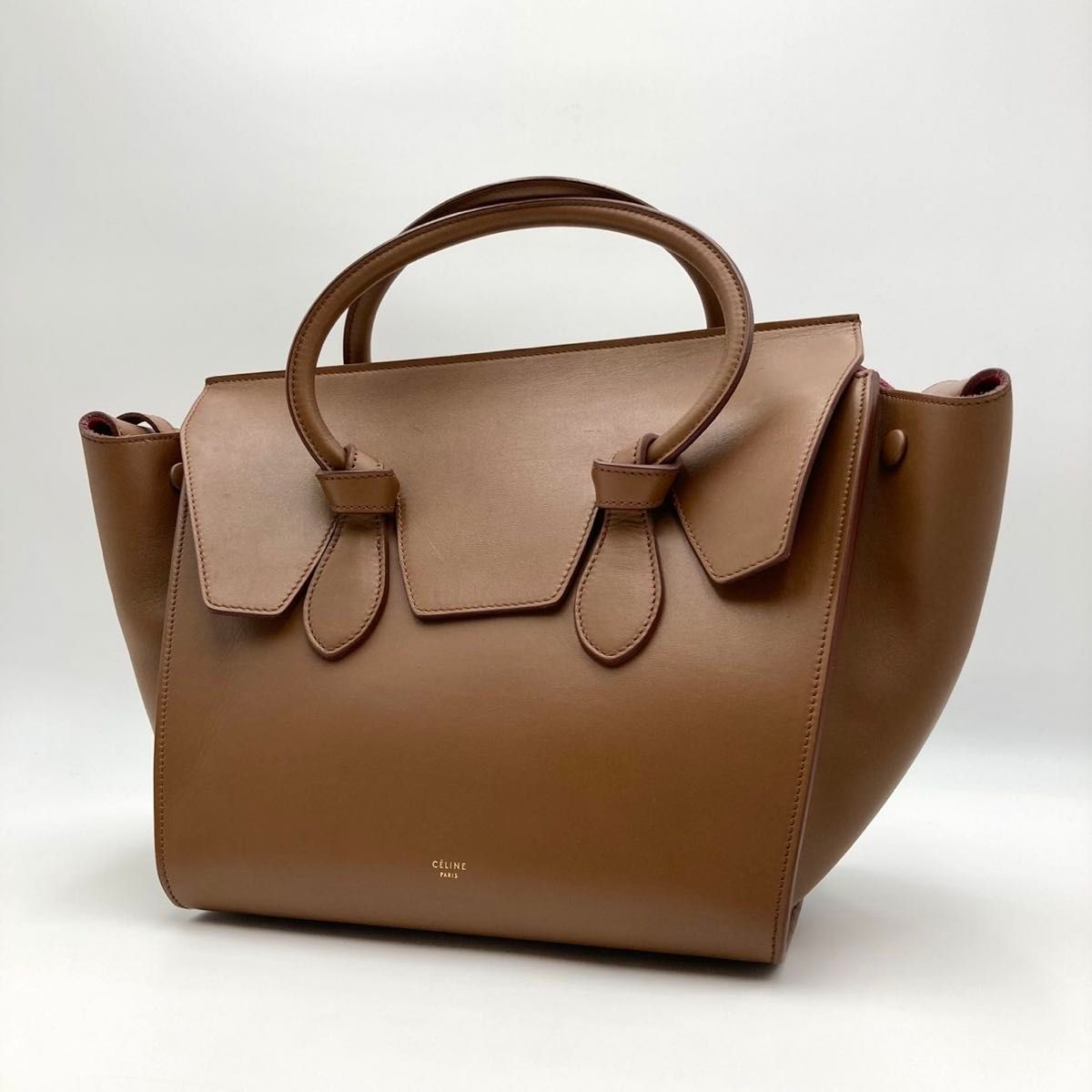 高級品【超美品・使用感少ない】CELINE セリーヌ タイバッグ
