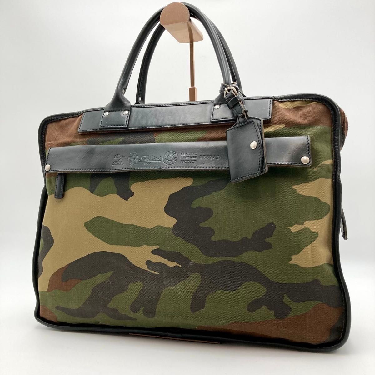 希少柄Felisi フェリージ 8637/2 ビジネスバッグ ブリーフケース