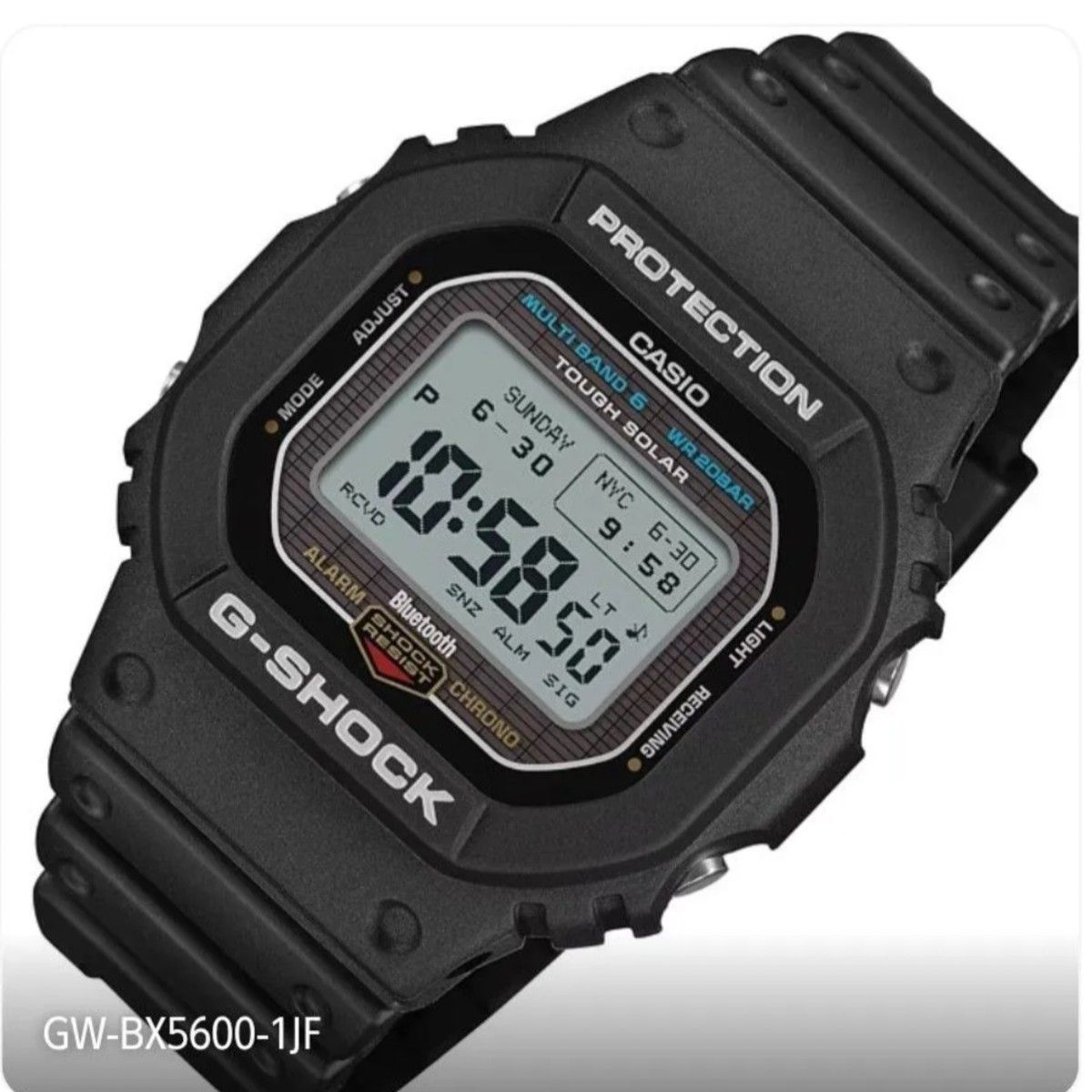 新品 GW-BX5600-1JF G-SHOCK MIP液晶 電波ソーラー 値札付｜Yahoo
