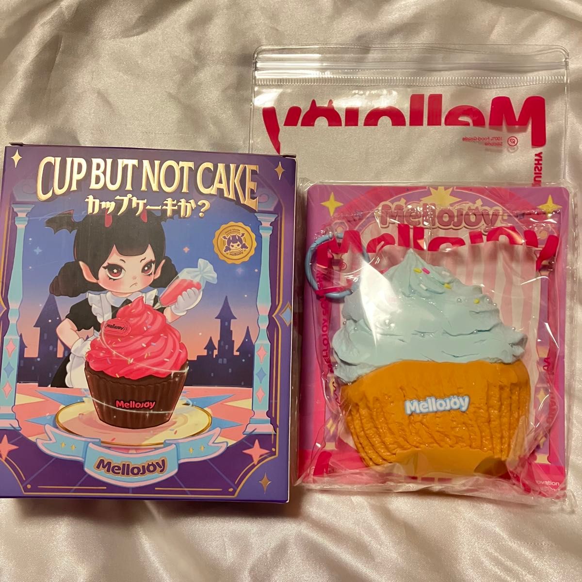 メロジョイ Mellojoy カップケーキか シーソルトアイシング スクイーズ