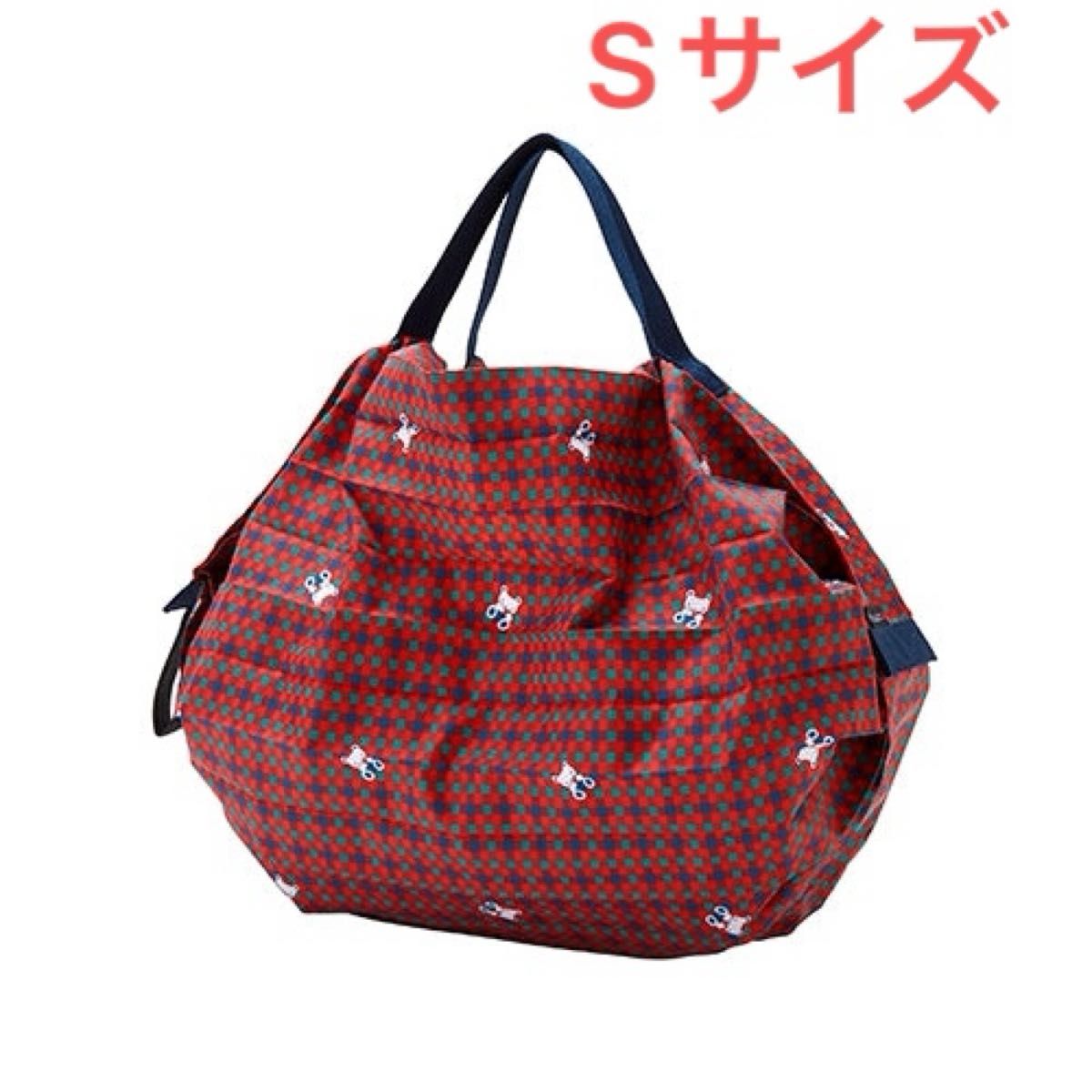 再出品可】ファミリア シュパット エコバッグ S 赤系ファミリア