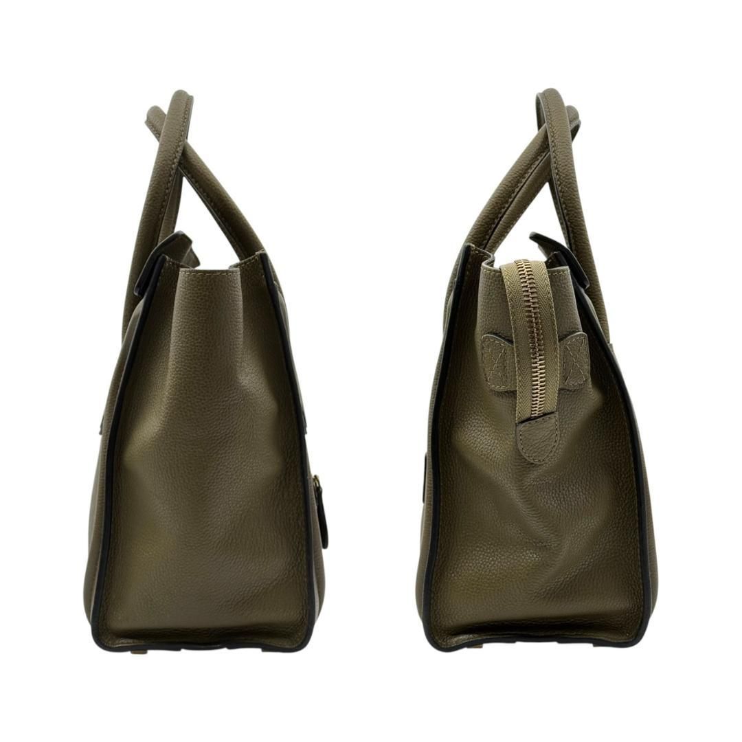 極美品】CELINE セリーヌ ラゲージ マイクロショッパー ハンドバッグ