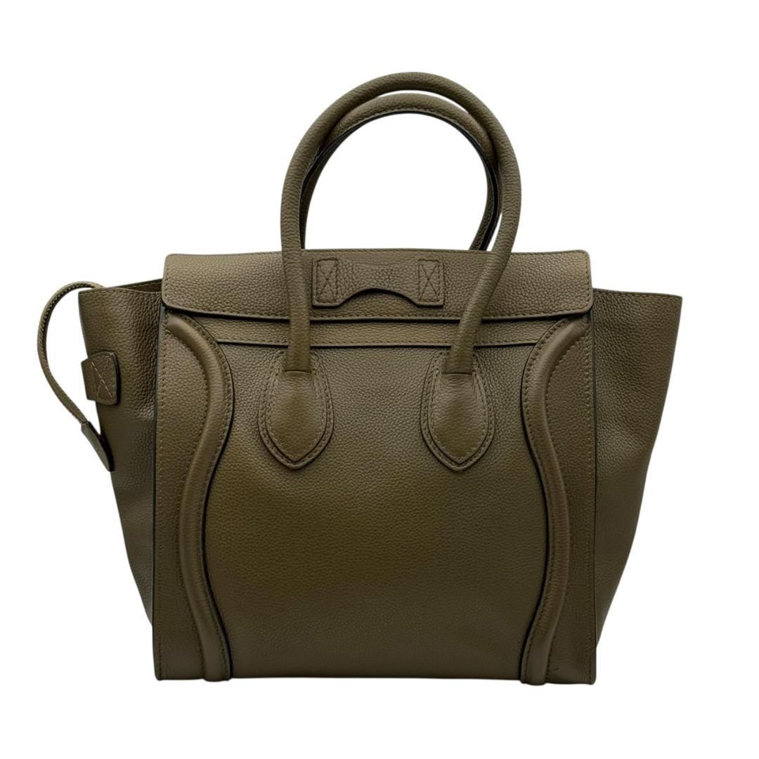 極美品】CELINE セリーヌ ラゲージ マイクロショッパー ハンドバッグ