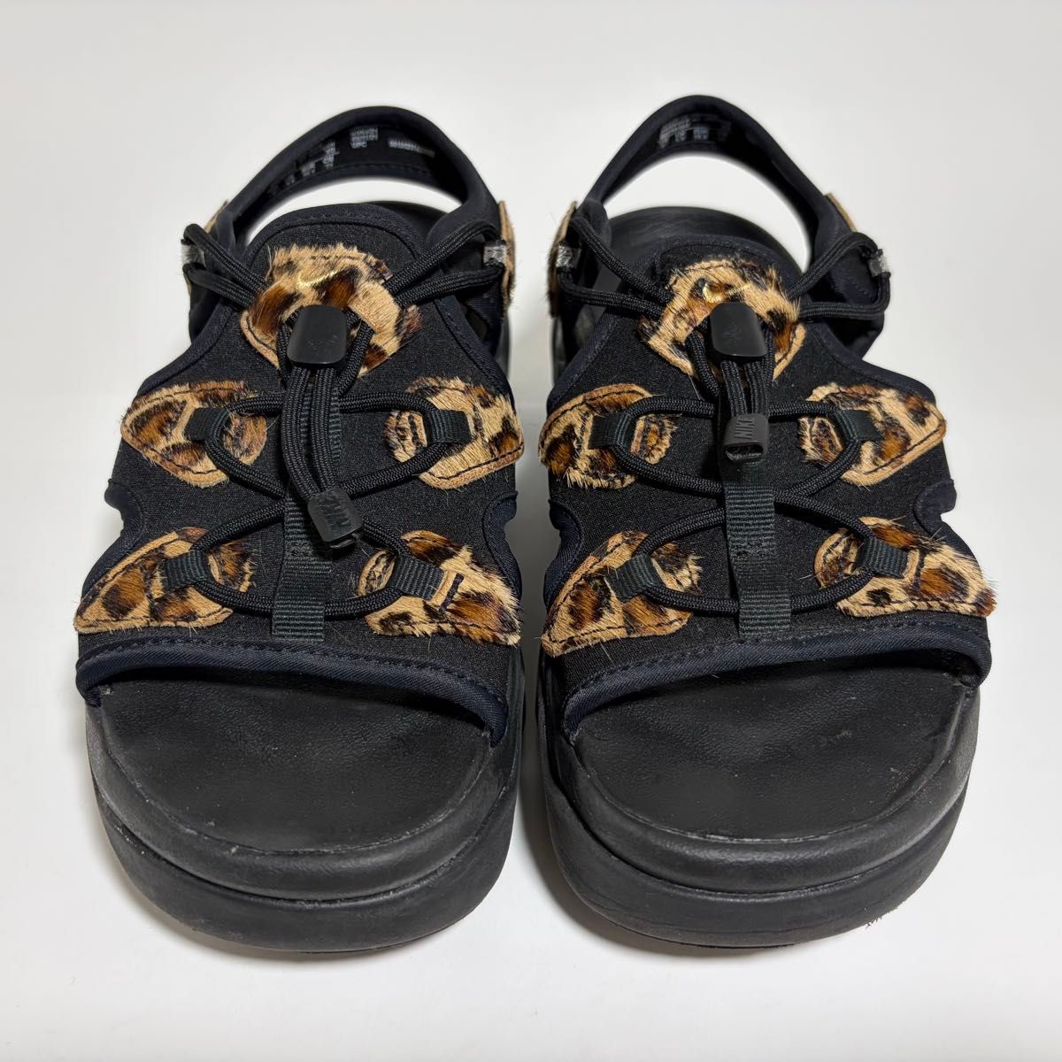美品 NIKE エアマックス ココサンダル ブラック レオパード 廃盤 レア