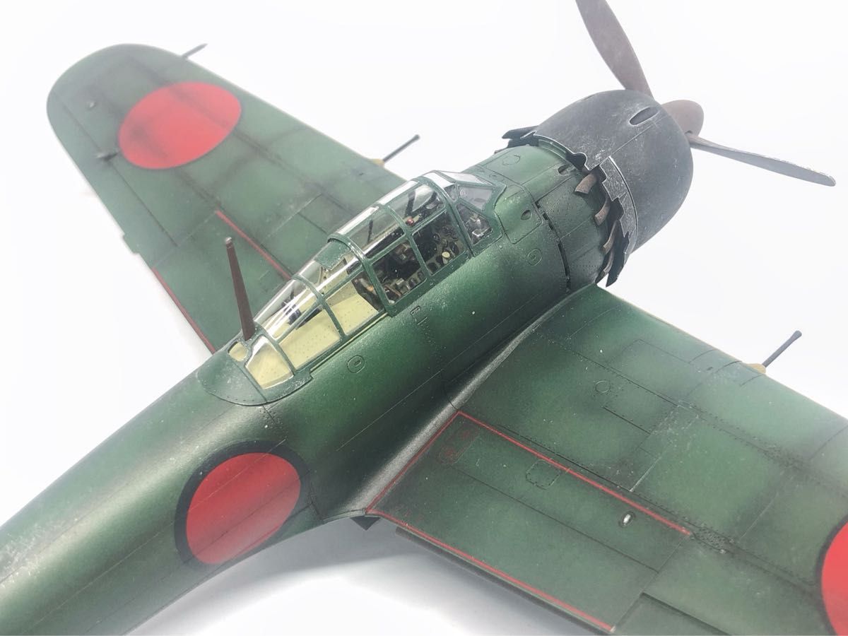 海賊プラモデル屋完成品】 1 48 撃墜王の岩本徹三乗機｜Yahoo!フリマ