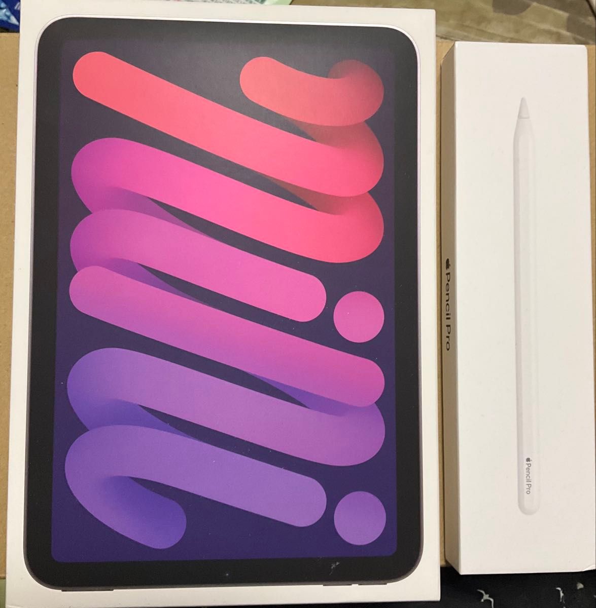 新品未開封 iPad mini 第7世代 128GB パープル セルラーモデル Apple